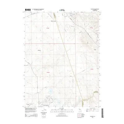 2015 Map of Folsom SE, 2015 Print