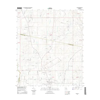 2015 Map of Folsom, 2015 Print