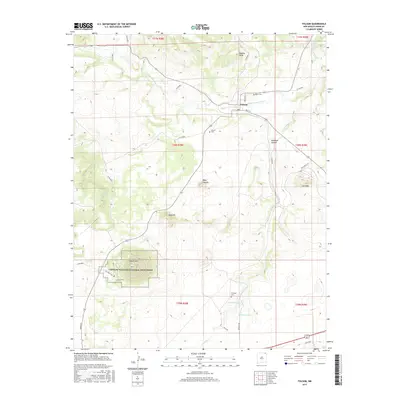 2017 Map of Folsom, 2017 Print