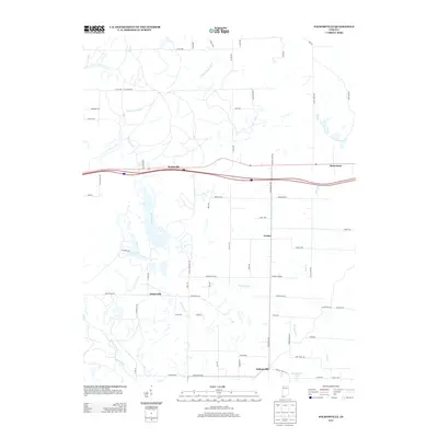 2013 Map of Folsomville, 2013 Print