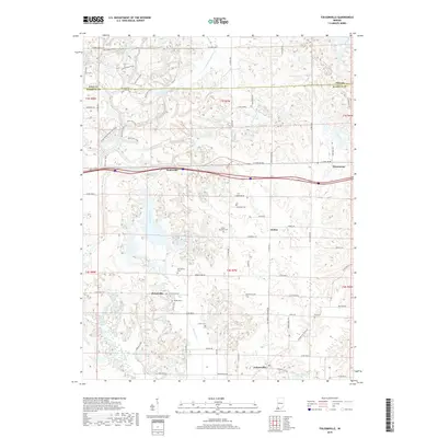2019 Map of Folsomville, 2019 Print