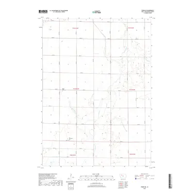 2018 Map of Fonda NE, 2018 Print