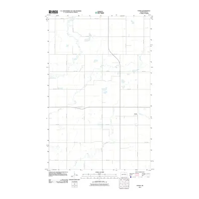 2011 Map of Fonda, 2011 Print