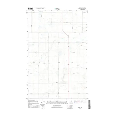2014 Map of Fonda, 2014 Print