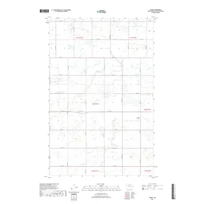 2017 Map of Fonda, 2017 Print