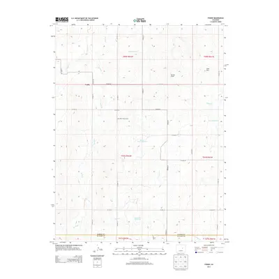 2013 Map of Fondis, 2013 Print