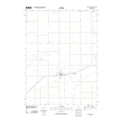 2010 Map of Fontanelle, 2010 Print
