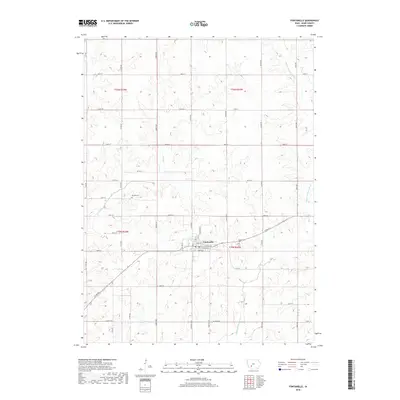 2018 Map of Fontanelle, 2018 Print