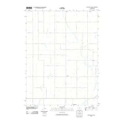 2010 Map of Fontanelle SW, 2010 Print