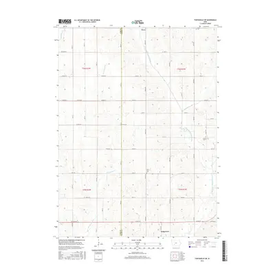 2015 Map of Fontanelle SW, 2015 Print