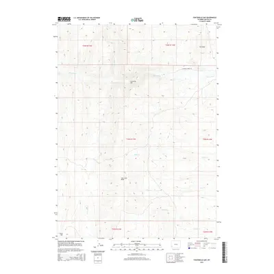 2015 Map of Fontenelle Gap, 2015 Print