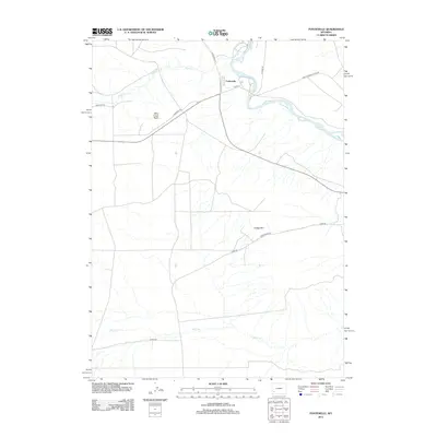 2012 Map of Fontenelle, 2012 Print