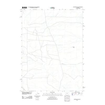 2012 Map of Fontenelle SE, 2012 Print