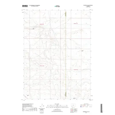 2017 Map of Fontenelle SE, 2017 Print