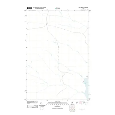 2011 Map of Fool Brook, 2011 Print