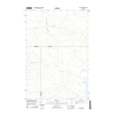 2014 Map of Fool Brook, 2014 Print