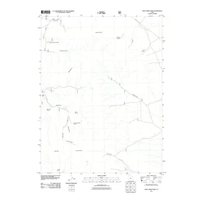 2011 Map of Fool Creek Peak, 2011 Print