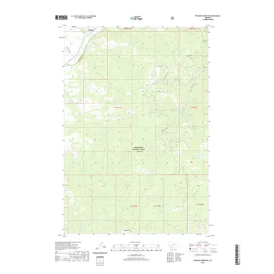 2020 Map of Foolhen Mountain, 2020 Print