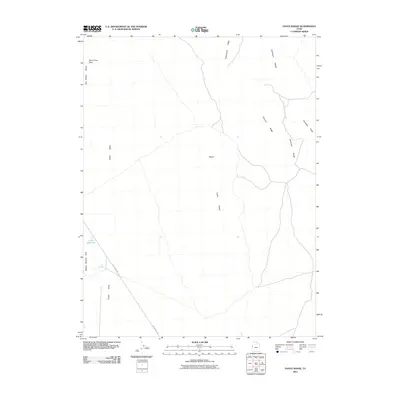 2011 Map of Foote Range, 2011 Print