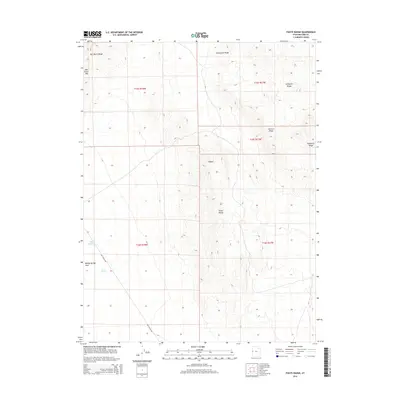 2014 Map of Foote Range, 2014 Print