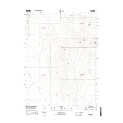 2017 Map of Foote Range, 2017 Print