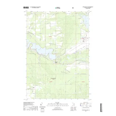 2019 Map of Foote Site Village, 2019 Print