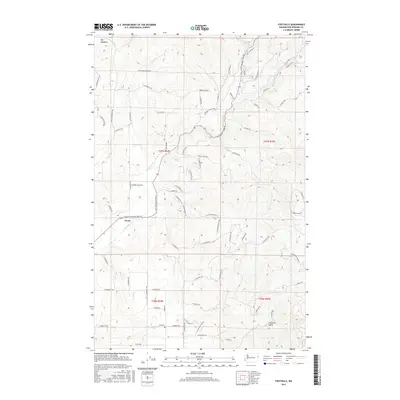 2017 Map of Foothills, 2017 Print