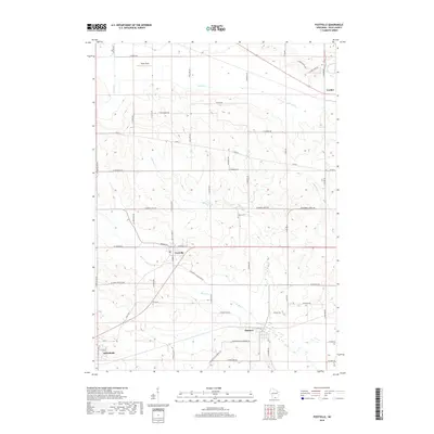 2018 Map of Footville, 2018 Print