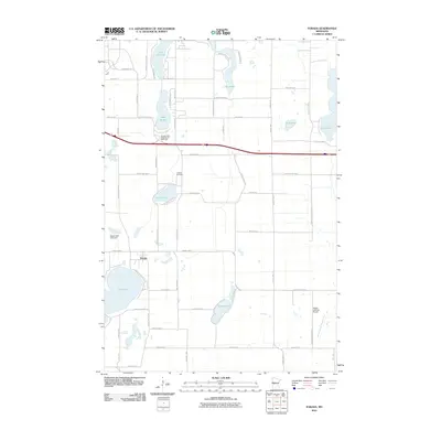 2010 Map of Forada, 2010 Print