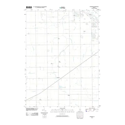 2010 Map of Foraker, 2010 Print