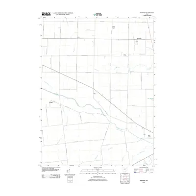 2010 Map of Foraker, 2010 Print