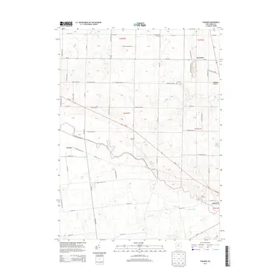 2013 Map of Foraker, 2013 Print