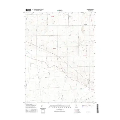 2016 Map of Foraker, 2016 Print