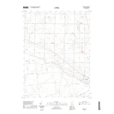 2019 Map of Foraker, 2019 Print