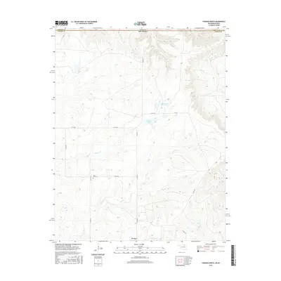 2016 Map of Foraker North, 2016 Print