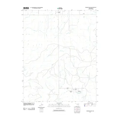 2010 Map of Foraker South, 2010 Print