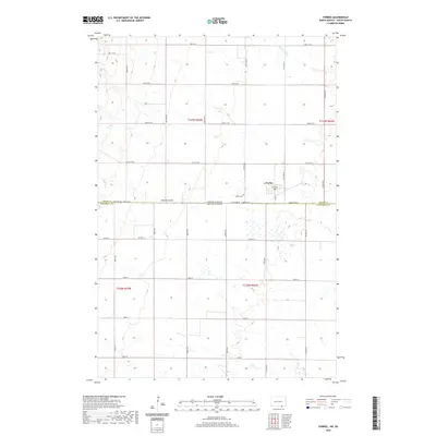 2020 Map of Forbes, 2020 Print