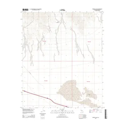 2015 Map of Ford Dry Lake, 2015 Print