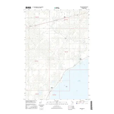 2017 Map of Ford River, 2017 Print