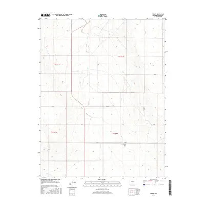 2016 Map of Forder, 2016 Print
