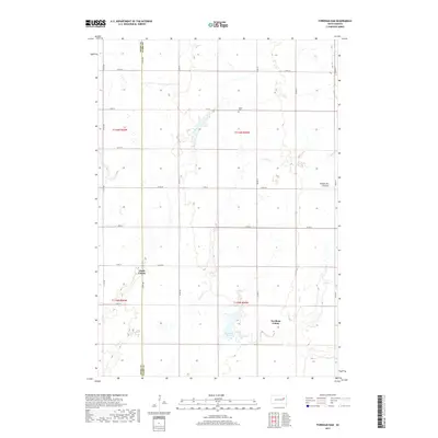 2017 Map of Fordham Dam, 2017 Print