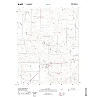 2017 Map of Fordland, 2017 Print