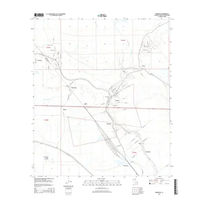 2015 Map of Fordoche, 2015 Print