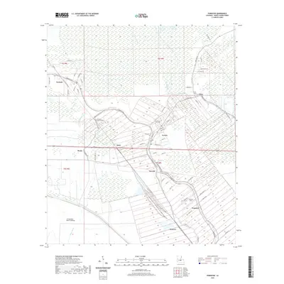 2020 Map of Fordoche, 2020 Print