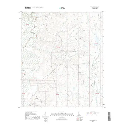 2020 Map of Fords Creek, 2020 Print