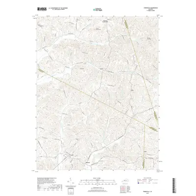 2019 Map of Fordsville, 2019 Print