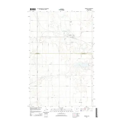 2014 Map of Fordville, 2014 Print