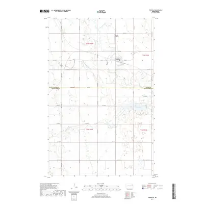 2017 Map of Fordville, 2017 Print