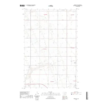 2020 Map of Fordville SE, 2020 Print