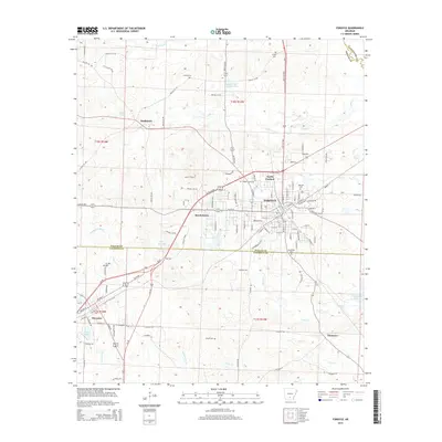 2014 Map of Fordyce, 2014 Print